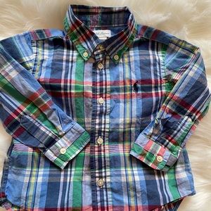 Ralph Lauren long sleeve button down shirt